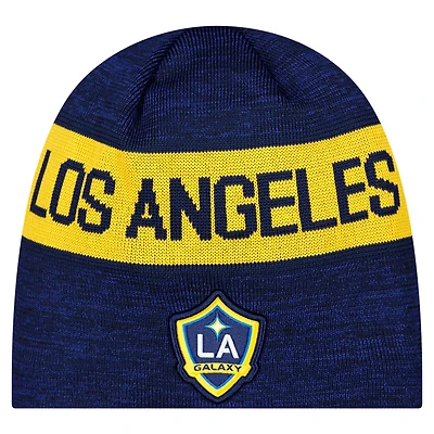 Men's New Era Navy LA Galaxy 2025 Kickoff Beanie