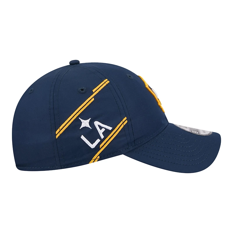 Men's New Era Navy LA Galaxy 2026 Jersey Hook 9TWENTY Adjustable Hat