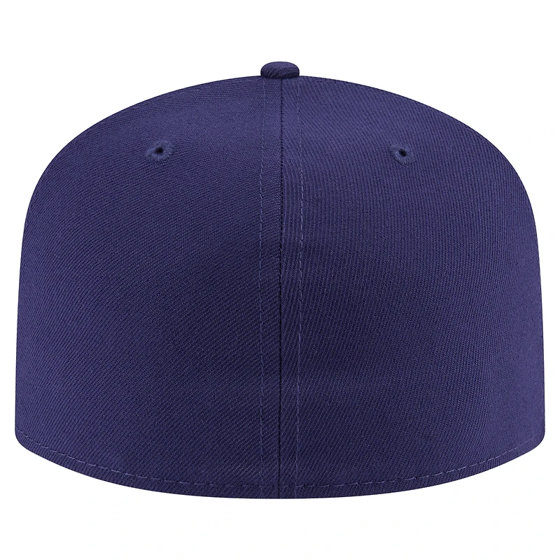 Casquette ajustée New Era 59FIFTY bleu marine LA Galaxy Color Pack pour homme