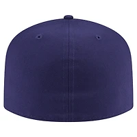 Casquette ajustée New Era 59FIFTY bleu marine LA Galaxy Color Pack pour homme