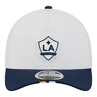 Casquette New Era blanche LA Galaxy 2026 MLS Kick Off 9FORTY M-Crown à monture ajustable