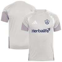 Maillot d'entraînement de compétition LA Galaxy 2026 argenté pour homme