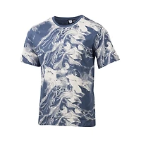 Men's  Sport Design Sweden Gray LA Galaxy Team Script Relaxed T-Shirt