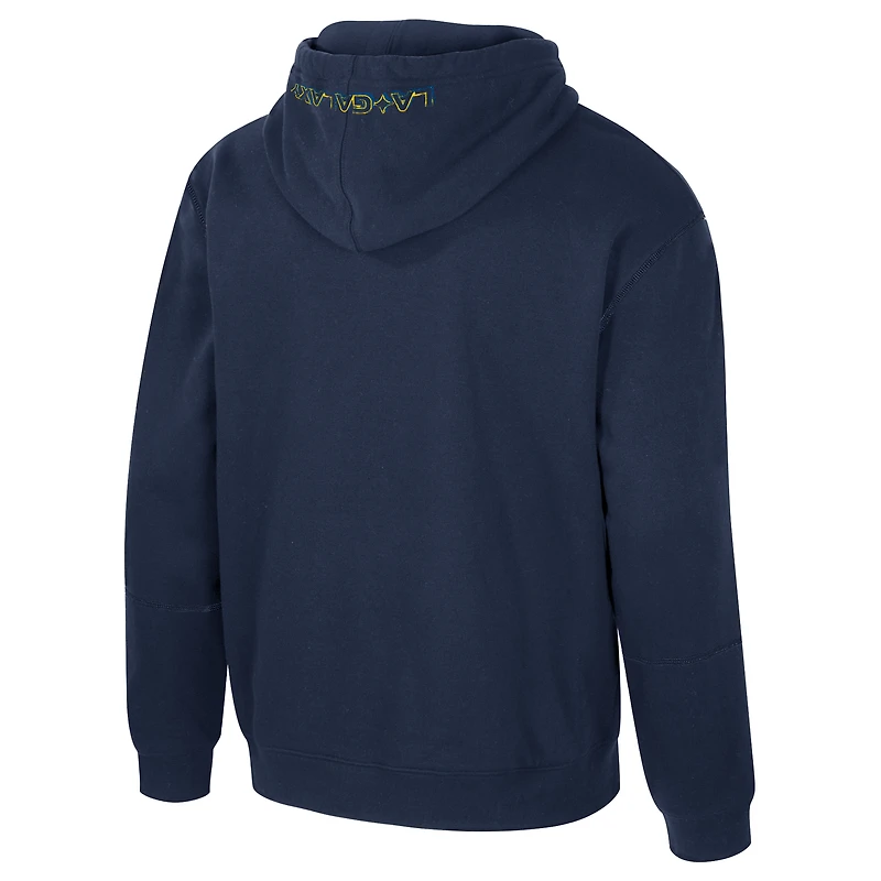 Sweat à capuche Stadium Essentials bleu marine LA Galaxy Elementized pour homme
