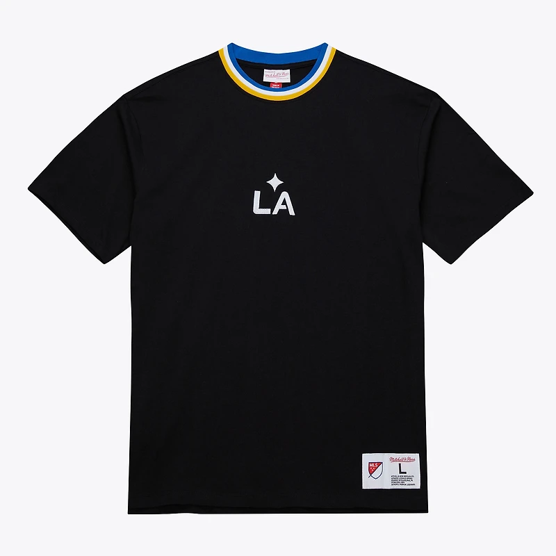 Mitchell & Ness  Black LA Galaxy Playmaker T-Shirt