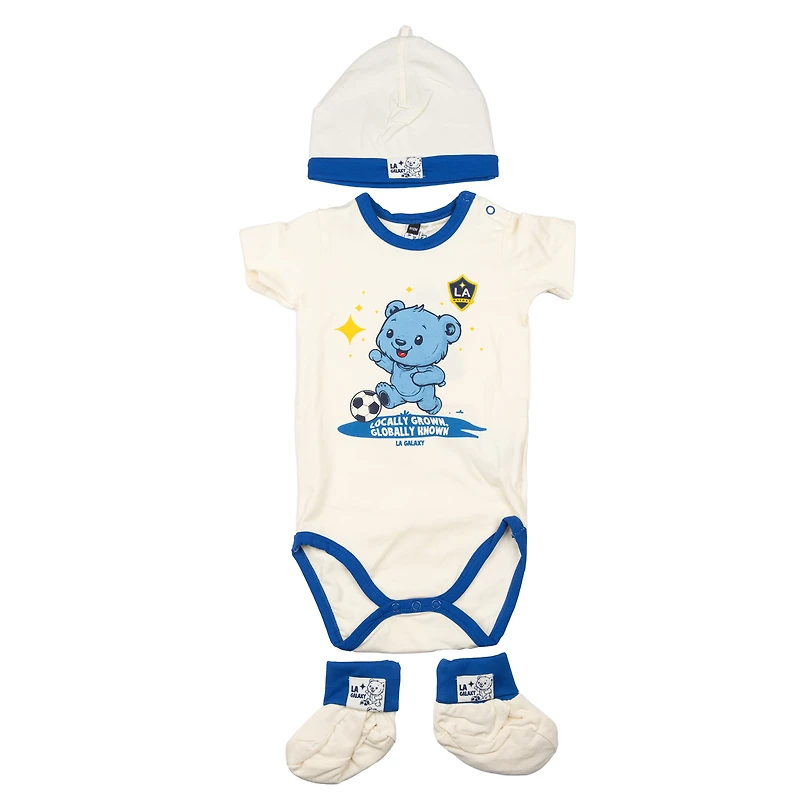 Newborn Sport Design Sweden Cream LA Galaxy New Recruit Gift Set