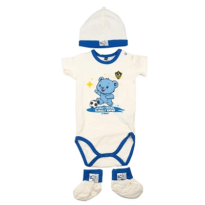 Newborn Sport Design Sweden Cream LA Galaxy New Recruit Gift Set