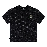 T-shirt unisexe Live Breathe Futbol noir LA Galaxy Supernova