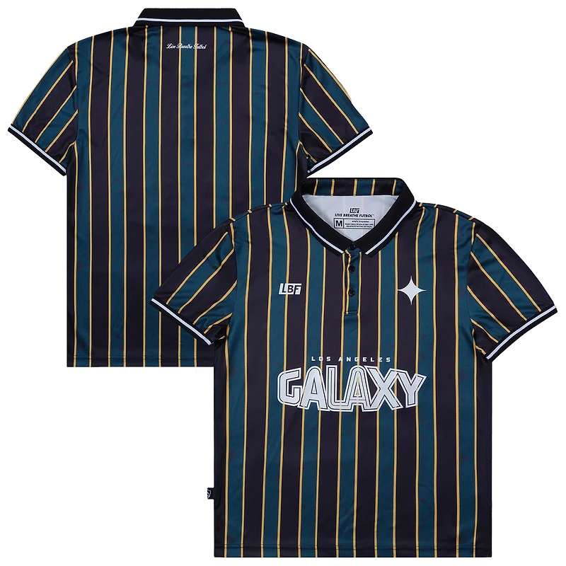Polo unisexe Live Breathe Futbol vert LA Galaxy