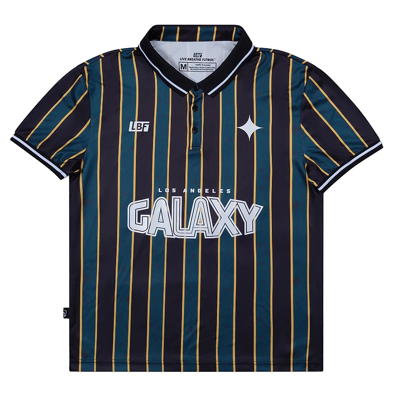 Polo unisexe Live Breathe Futbol vert LA Galaxy