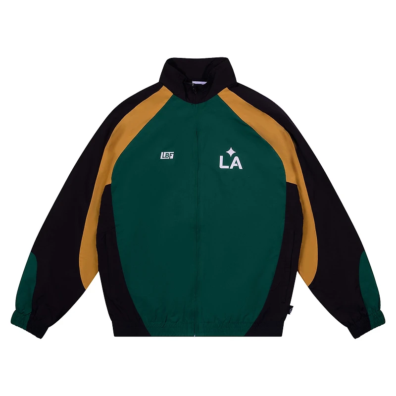 Unisex Live Breathe Futbol Green LA Galaxy Roadman Track Jacket