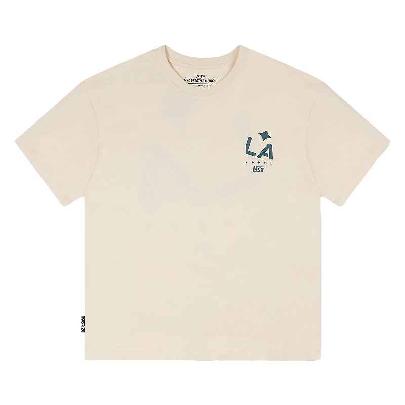 Unisex Live Breathe Futbol Natural LA Galaxy Basics T-Shirt