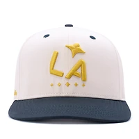 Casquette ajustable unisexe Live Breathe Futbol Natural LA Galaxy inclinée
