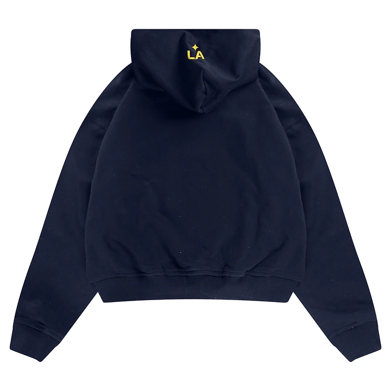 Unisex Live Breathe Futbol Navy LA Galaxy Rossi Hoodie