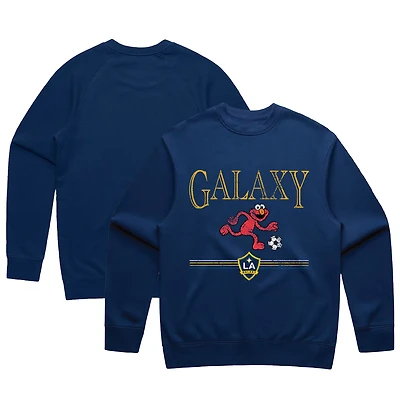 Unisex Peace Collective x Sesame Street Navy LA Galaxy Pullover Sweatshirt