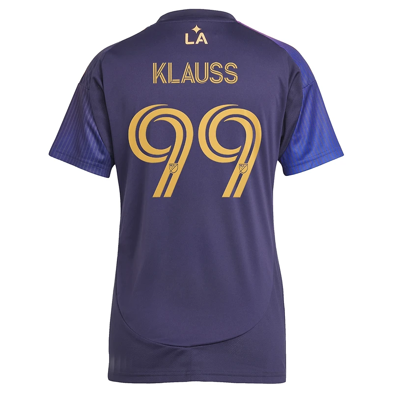 Maillot adidas João Klauss LA Galaxy 2025 RIZON Replica bleu marine pour femme