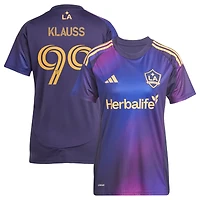 Maillot adidas João Klauss LA Galaxy 2025 RIZON Replica bleu marine pour femme