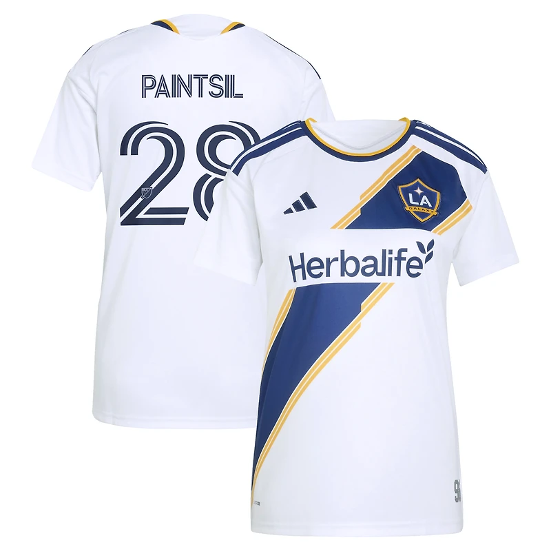 Women's adidas Joseph Paintsil White LA Galaxy 2026 The VeloCITY Kit Replica Jersey
