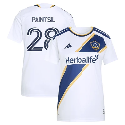 Women's adidas Joseph Paintsil White LA Galaxy 2026 The VeloCITY Kit Replica Jersey