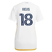 Maillot de joueur adidas Marco Reus blanc LA Galaxy 2024 Angelino Kit Replica pour femme
