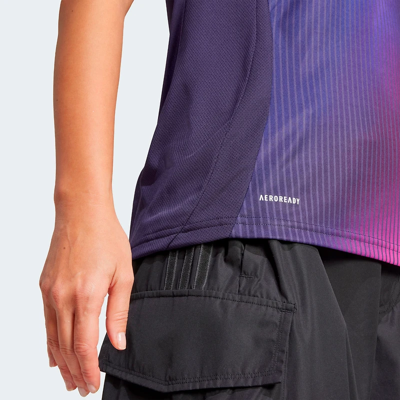 Maillot adidas LA Galaxy 2025 RIZON Replica bleu marine pour femme