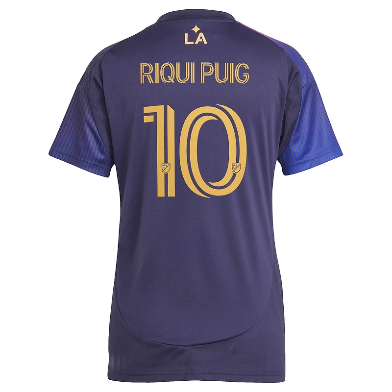 Women's adidas Riqui Puig Navy LA Galaxy 2025 RIZON Replica Player Jersey