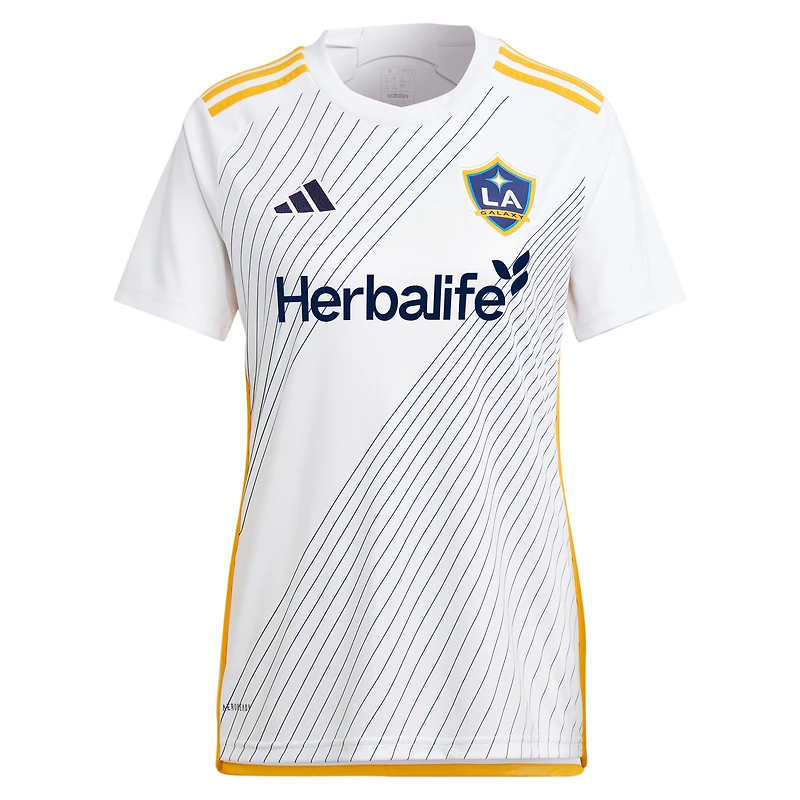 Women's adidas  White LA Galaxy 2024 Angeleno Kit Replica Jersey