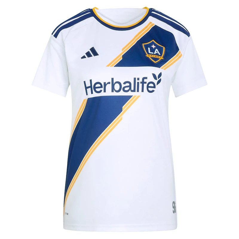 Women's adidas White LA Galaxy 2026 The VeloCITY Kit Replica Jersey