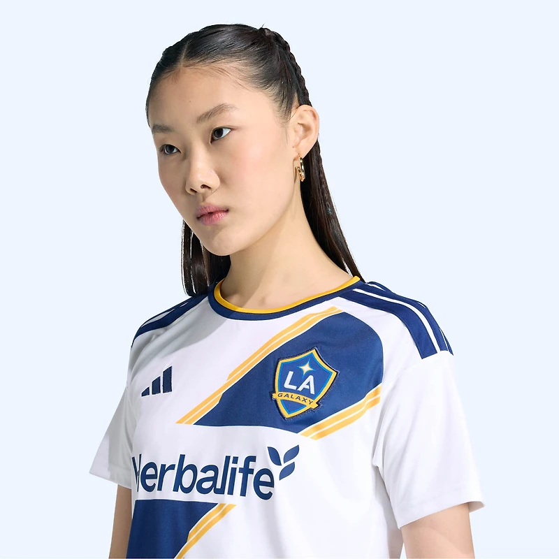Women's adidas White LA Galaxy 2026 The VeloCITY Kit Replica Jersey