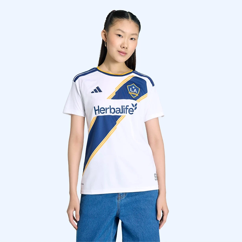 Maillot réplique blanc adidas LA Galaxy 2026 The VeloCITY pour femme