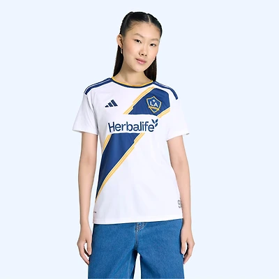 Maillot réplique blanc adidas LA Galaxy 2026 The VeloCITY pour femme