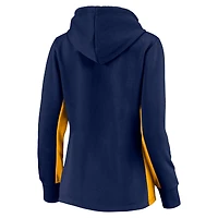 Sweat à capuche bleu marine LA Galaxy de marque Fanatics pour femmes