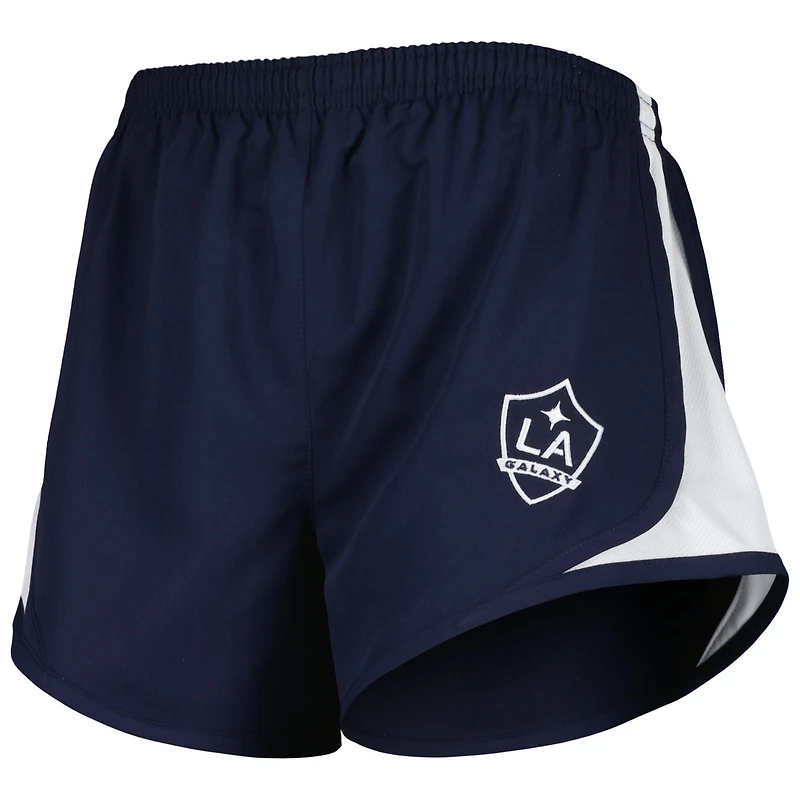 Short Femme LA Galaxy Basic Sport Mesh Bleu Marine
