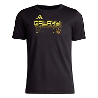 Youth adidas  Black LA Galaxy 2026 Anthem AEROREADY Pregame T-Shirt