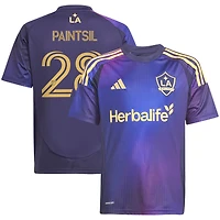 Maillot réplique adidas Joseph Paintsil bleu marine LA Galaxy 2025 RIZON pour enfant