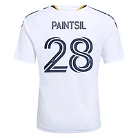 Youth adidas Joseph Paintsil White LA Galaxy 2026 The VeloCITY Kit Replica Jersey