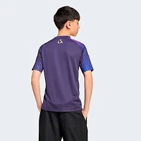 Maillot réplique adidas bleu marine LA Galaxy 2025 RIZON pour jeunes