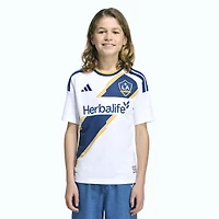 Youth adidas White LA Galaxy 2026 The VeloCITY Kit Replica Jersey