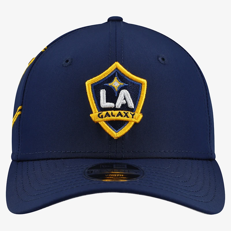 Casquette ajustable New Era bleu marine LA Galaxy Hook 9SEVENTY pour jeunes