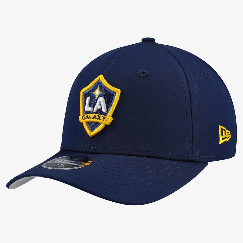 Youth New Era Navy LA Galaxy Jersey Hook 9SEVENTY Adjustable Hat