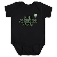 Infant Black LA28 Neon Bodysuit