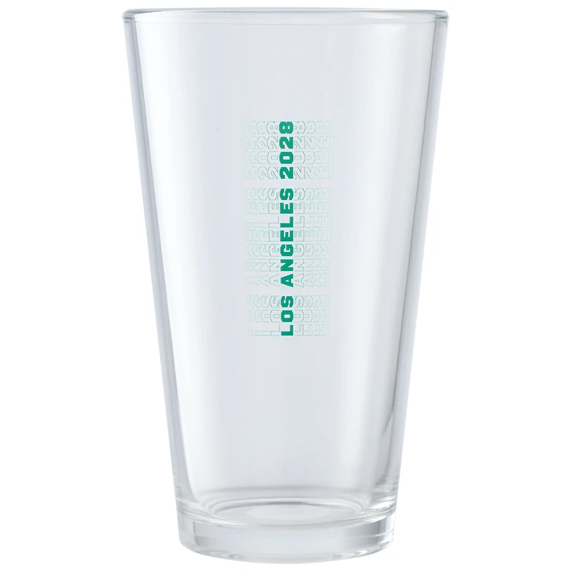 Verre à bière à répétition de 16 oz des Jeux olympiques d'été de Los Angeles 2028