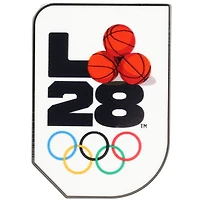 Pin de basketball des Jeux olympiques d'été LA28