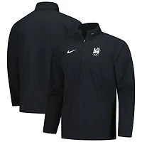 Veste d'entraîneur légère à quart de zip Nike LA28 noire pour homme