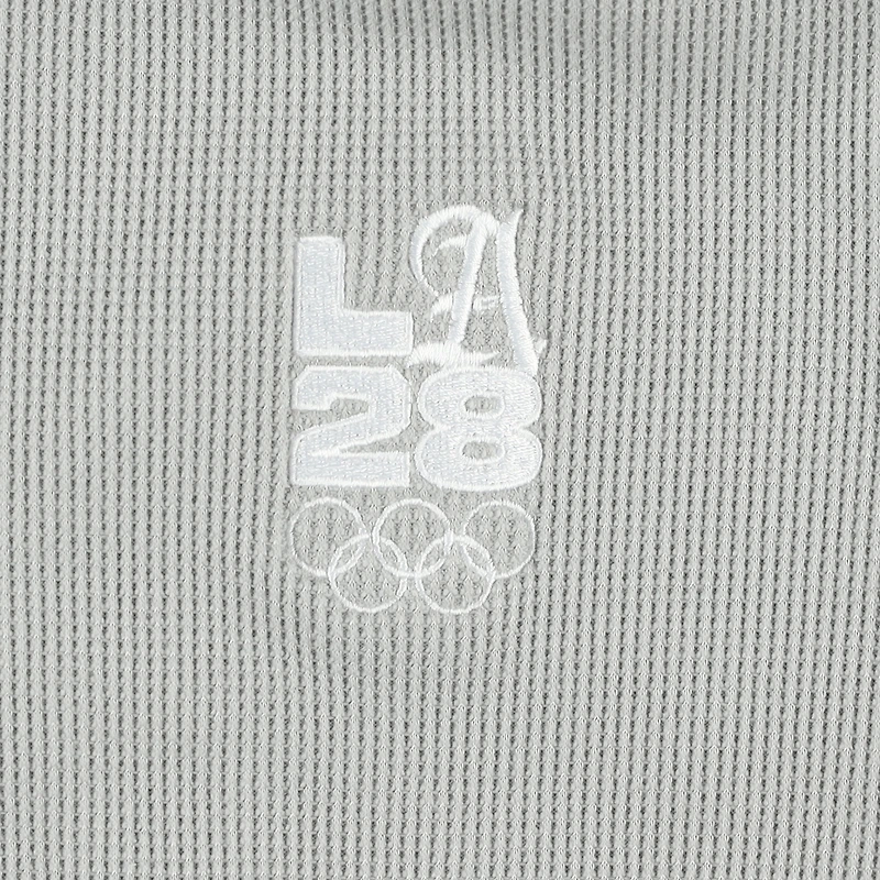 Sweat-shirt rétro Nike gris LA28 pour homme, motif Jeux olympiques d'été