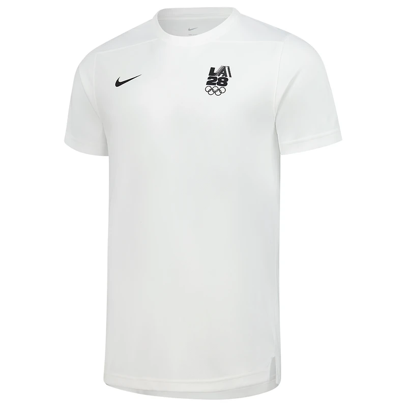 Men's Nike  White LA28 Summer Olympics Coaches T-Shirt