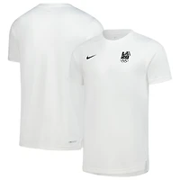 T-shirt Nike blanc LA28 pour homme, entraîneur des Jeux olympiques d'été