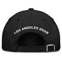 Casquette ajustable noire LA28 Archer des Jeux olympiques d'été pour hommes Fanatics