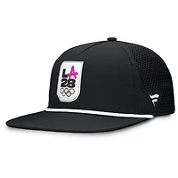 Casquette snapback noire Fanatics LA28 Summer Olympics Peak pour homme