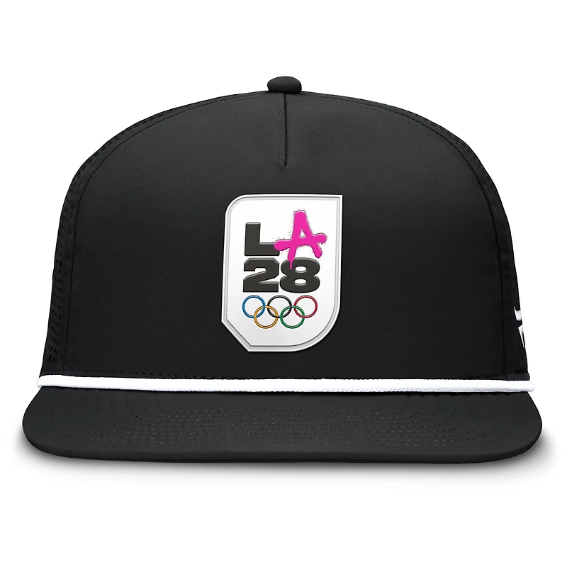 Casquette snapback noire Fanatics LA28 Summer Olympics Peak pour homme